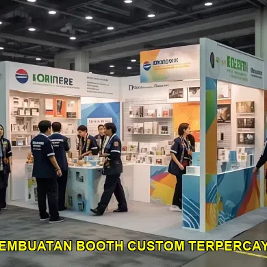 pembuatan booth custom terpercaya